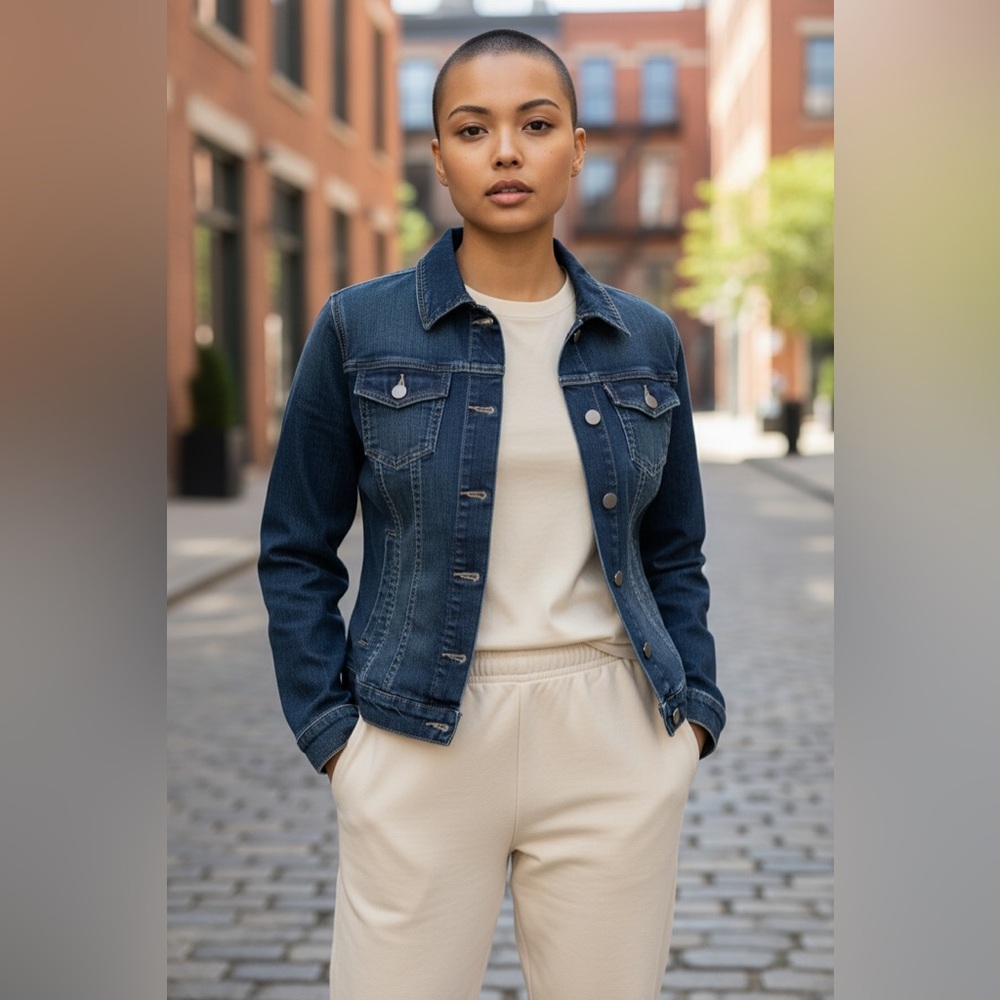 Stylish Blue Denim Jacket